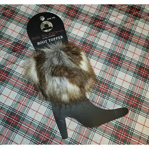 Big Buddha Multicolor Faux Fur 1 Pair Boot Topper